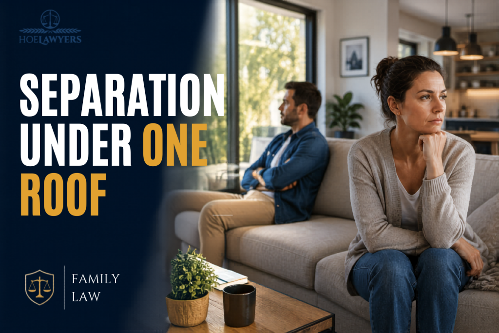 Separation Under One Roof in WA